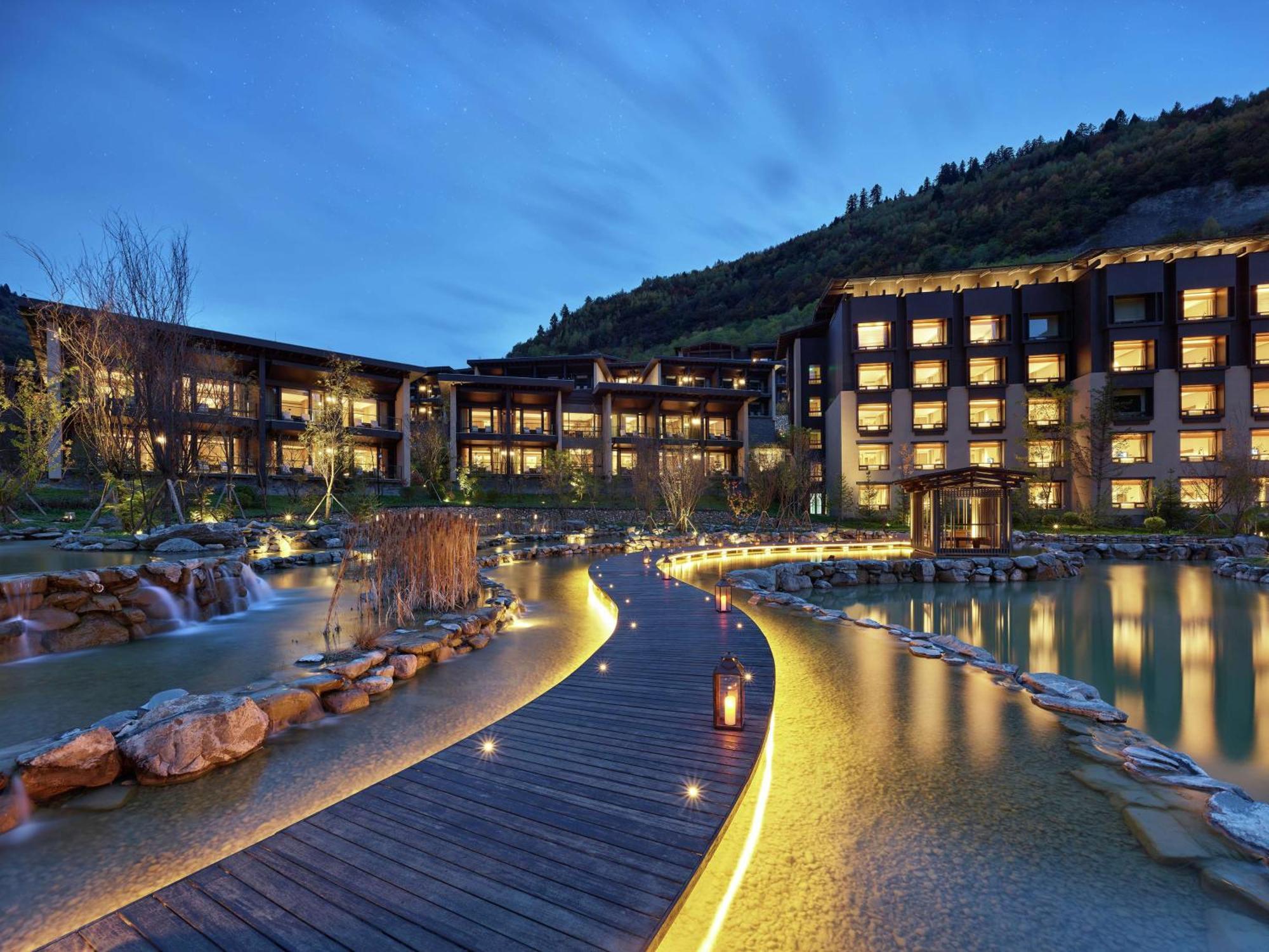 Hilton Jiuzhaigou Resort Zhangzha Town Eksteriør billede